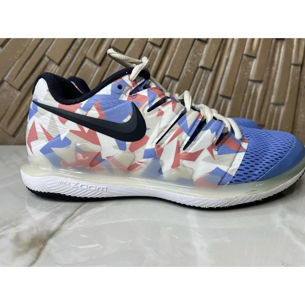 Nike Air Zoom Vapor X AA8027-406 Prism Purple Blue Sneaker Wmn Sz 7 Shoes